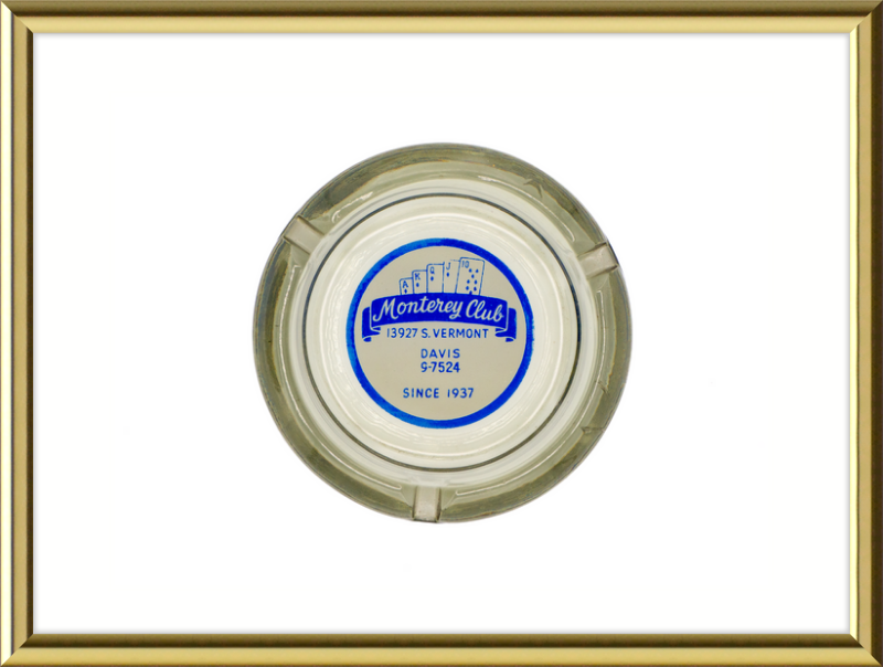 Monterey Club Ashtray Wall Art