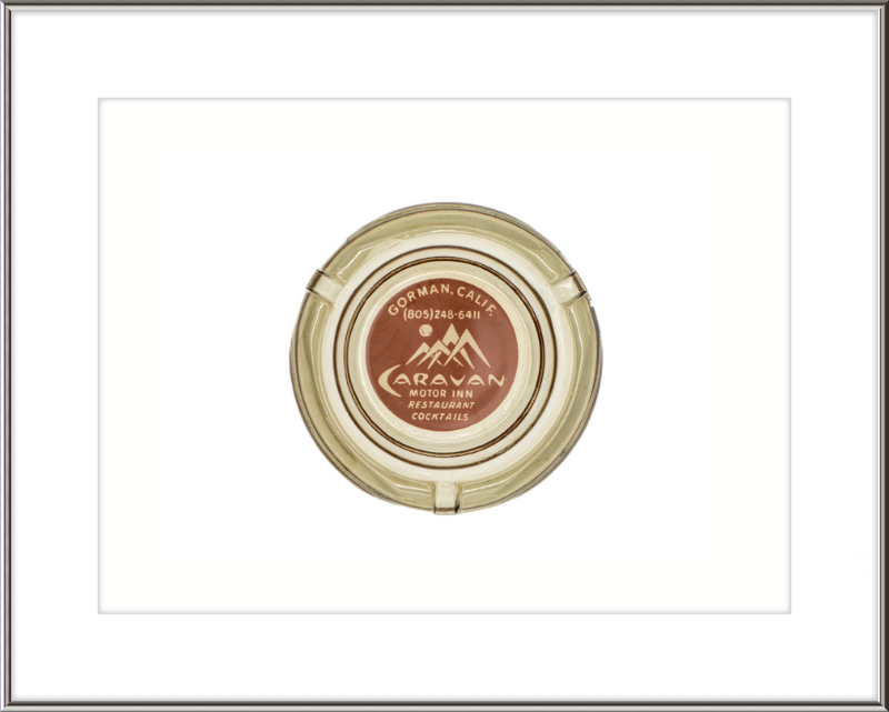 Caravan Motor Inn Ashtray Wall Art