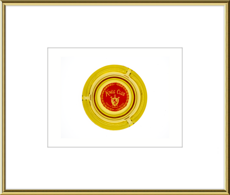 Kings Club Ashtray Wall Art