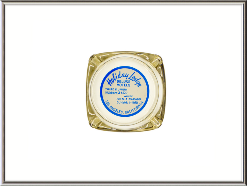 Holiday Lodge Deluxe Motels Ashtray Wall Art