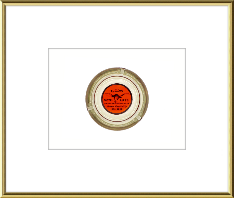 L Bar D Motel Apts Ashtray Wall Art