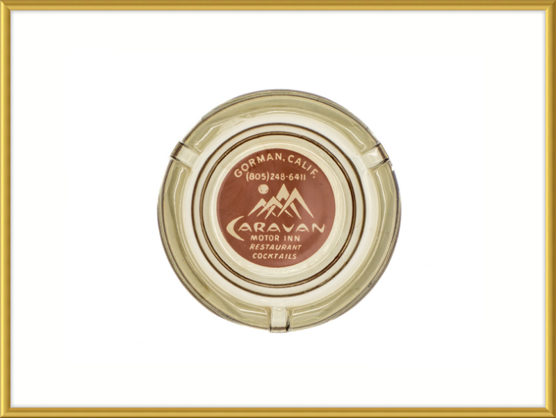 Caravan Motor Inn Ashtray Wall Art