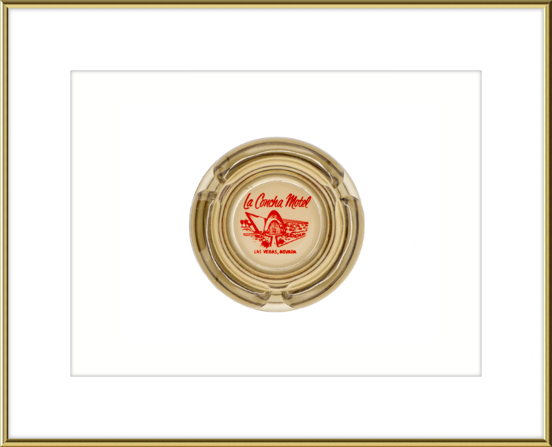 La Concha Motel Ashtray Wall Art