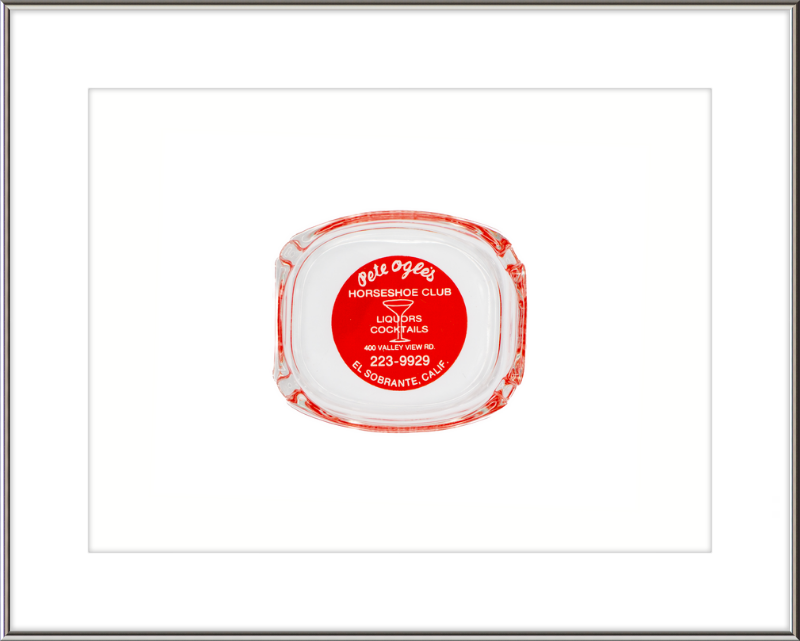 Pete Ogle's Horseshoe Club Ashtray Wall Art