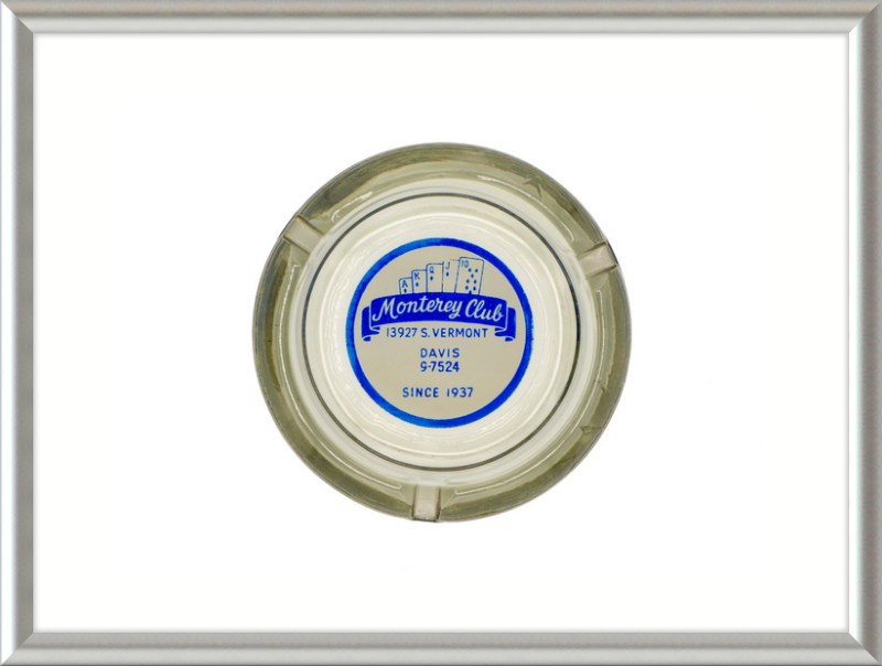 Monterey Club Ashtray Wall Art