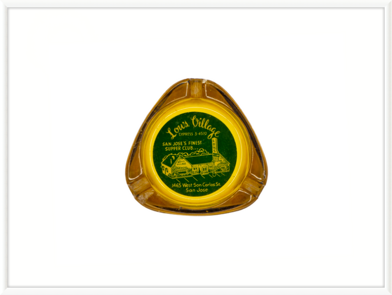 Lou's Village Ashtray Wall Art