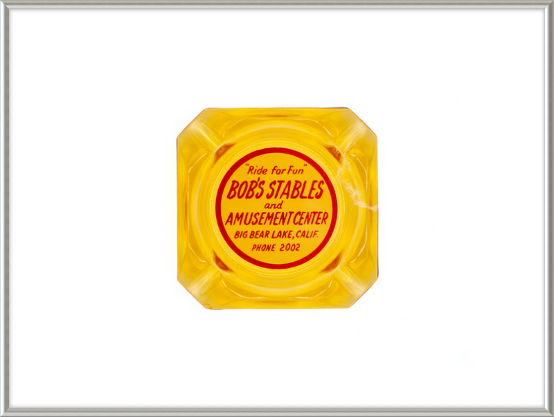 Bob's Stables and Amusement Center Ashtray Wall Art