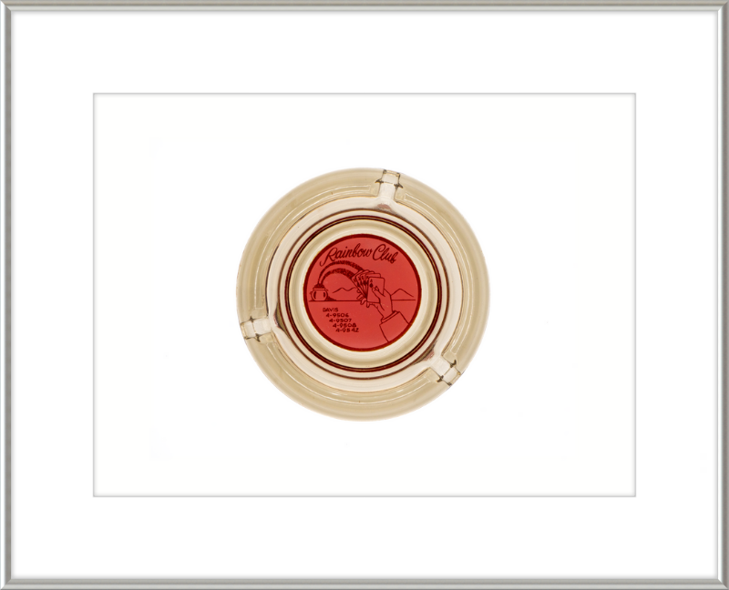 Rainbow Club Ashtray Wall Art