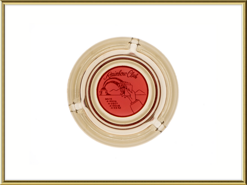 Rainbow Club Ashtray Wall Art
