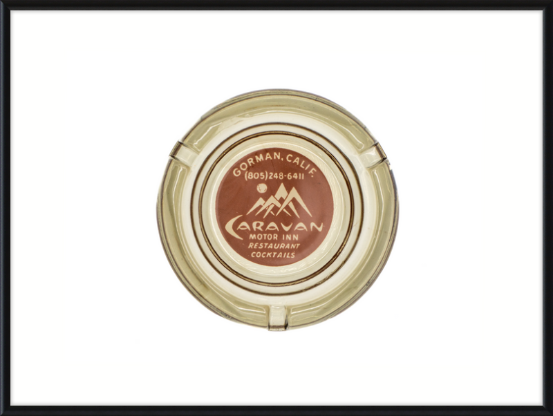 Caravan Motor Inn Ashtray Wall Art