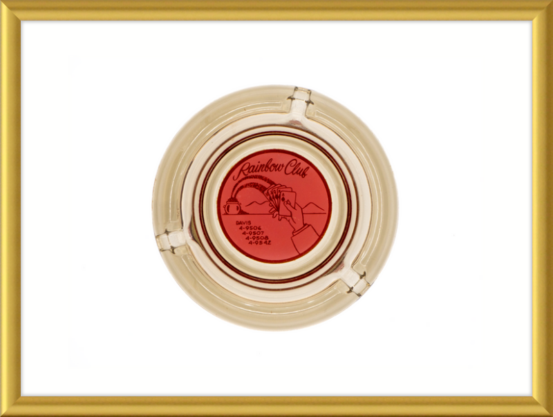 Rainbow Club Ashtray Wall Art