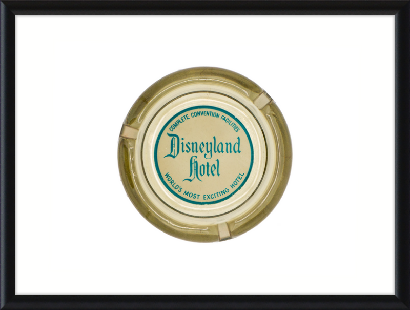 Disneyland Hotel Ashtray Wall Art