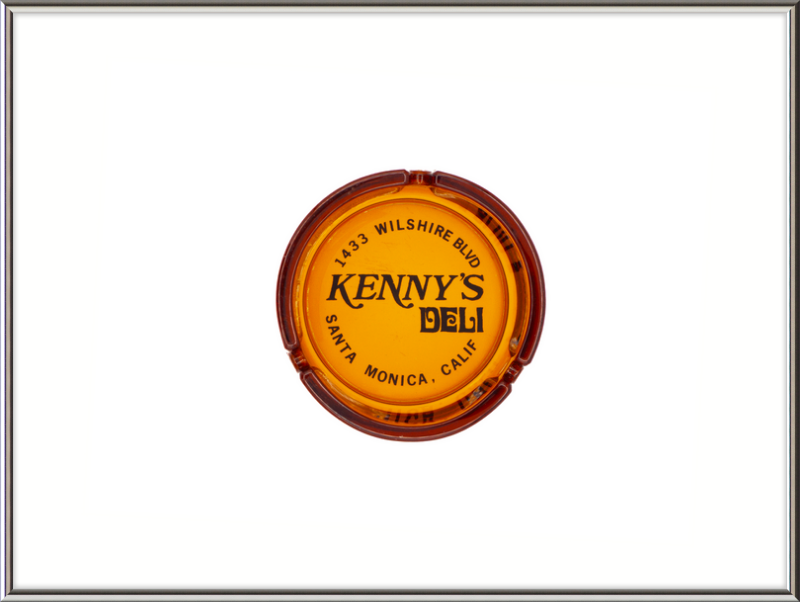 Kenny's Deli Ashtray Wall Art