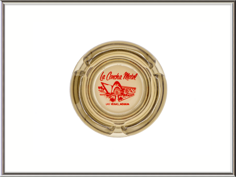 La Concha Motel Ashtray Wall Art