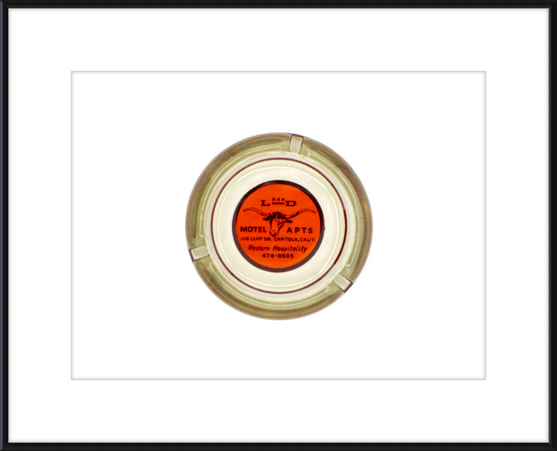 Bar L-D Motel Apts Ashtray Wall Art