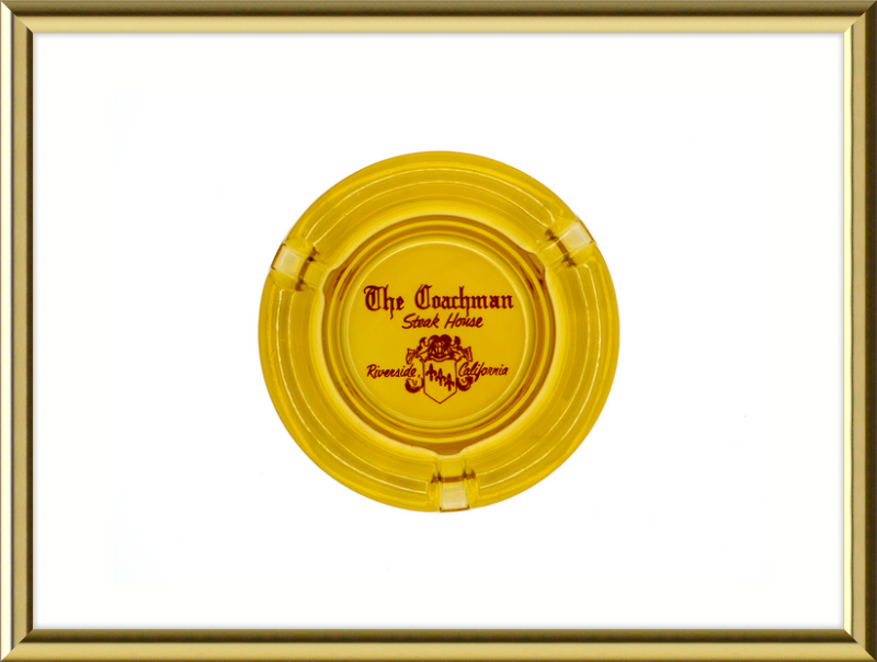 The Coachman Steak House Ashtray Wall Art