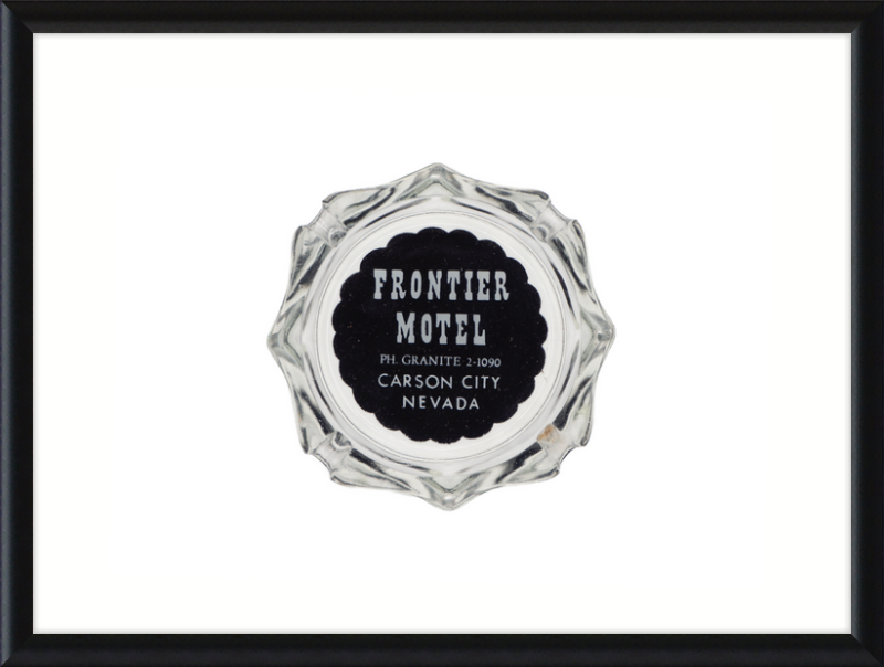 Frontier Motel Ashtray Wall Art