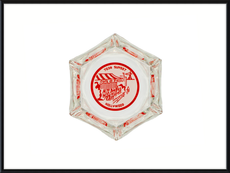 Cafe de Paris Ashtray Wall Art