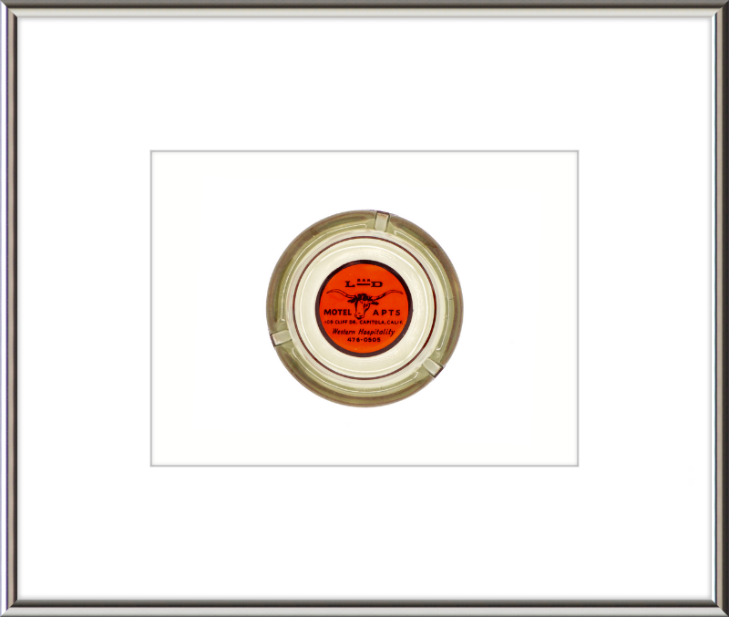 L Bar D Motel Apts Ashtray Wall Art