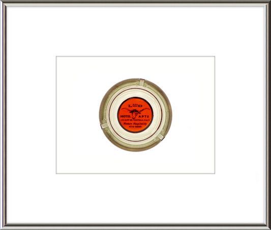 L Bar D Motel Apts Ashtray Wall Art
