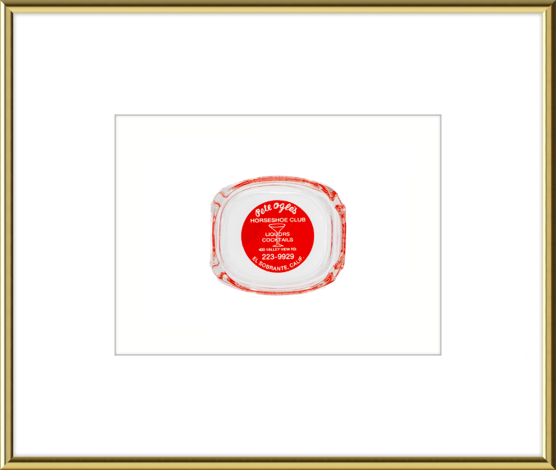 Pete Ogle's Horseshoe Club Ashtray Wall Art