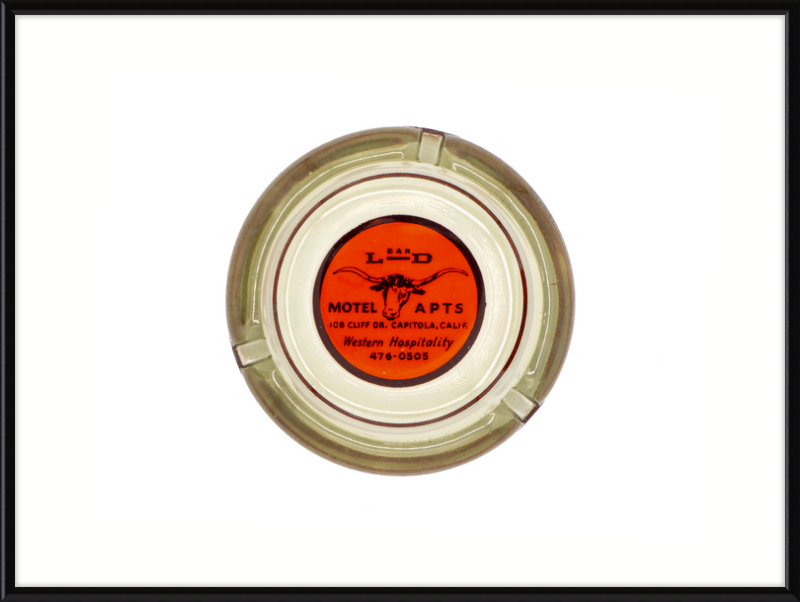 L Bar D Motel Apts Ashtray Wall Art
