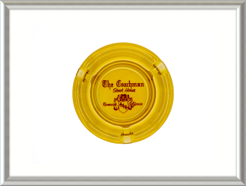 The Coachman Steak House Ashtray Wall Art