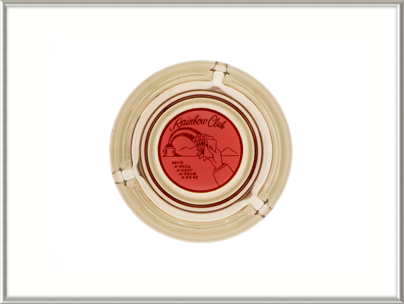 Rainbow Club Ashtray Wall Art