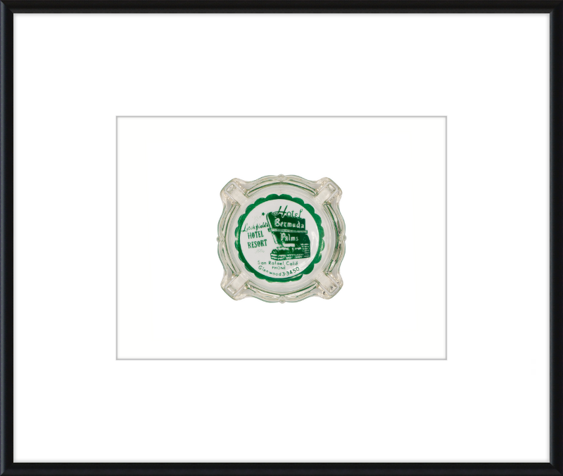 Hotel Bermuda Palms Ashtray Wall Art