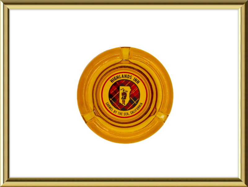Highlands Inn Ashtray Wall Art