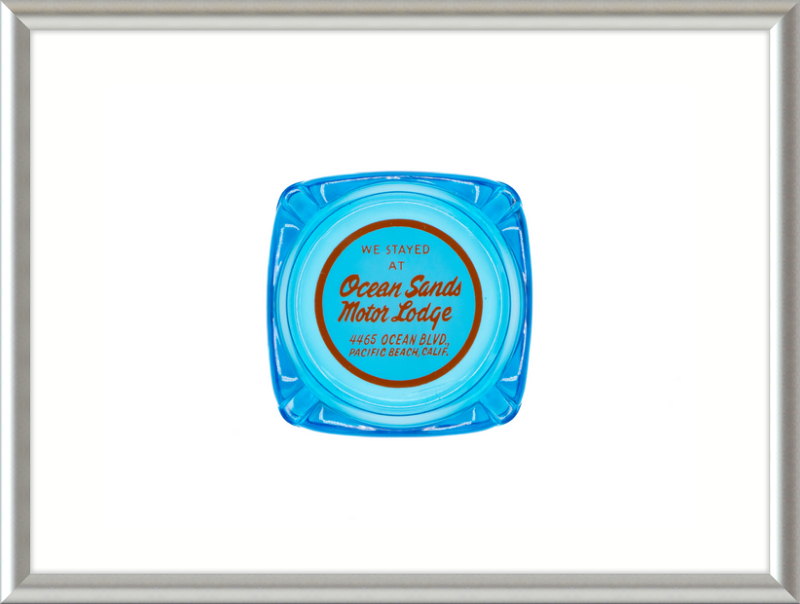 Ocean Sands Motor Lodge Ashtray Wall Art
