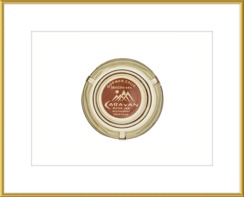 Caravan Motor Inn Ashtray Wall Art