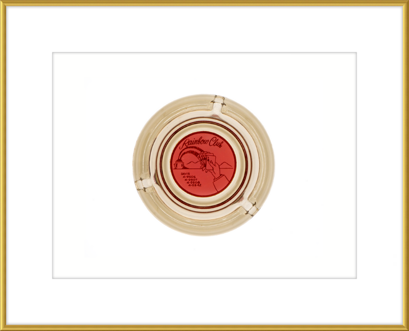 Rainbow Club Ashtray Wall Art
