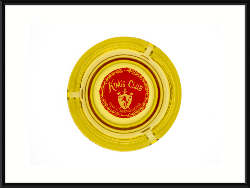 Kings Club Ashtray Wall Art