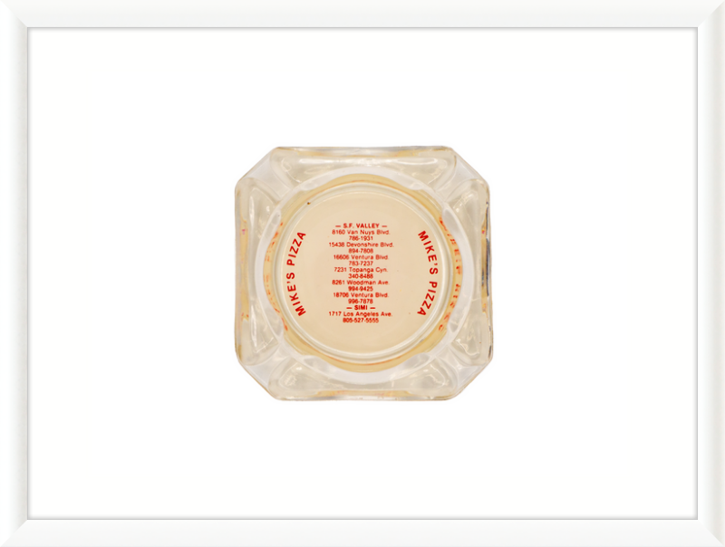 Mike's Pizza Ashtray Wall Art