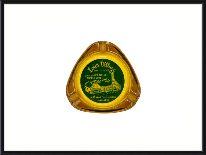 Lou's Village Ashtray Wall Art