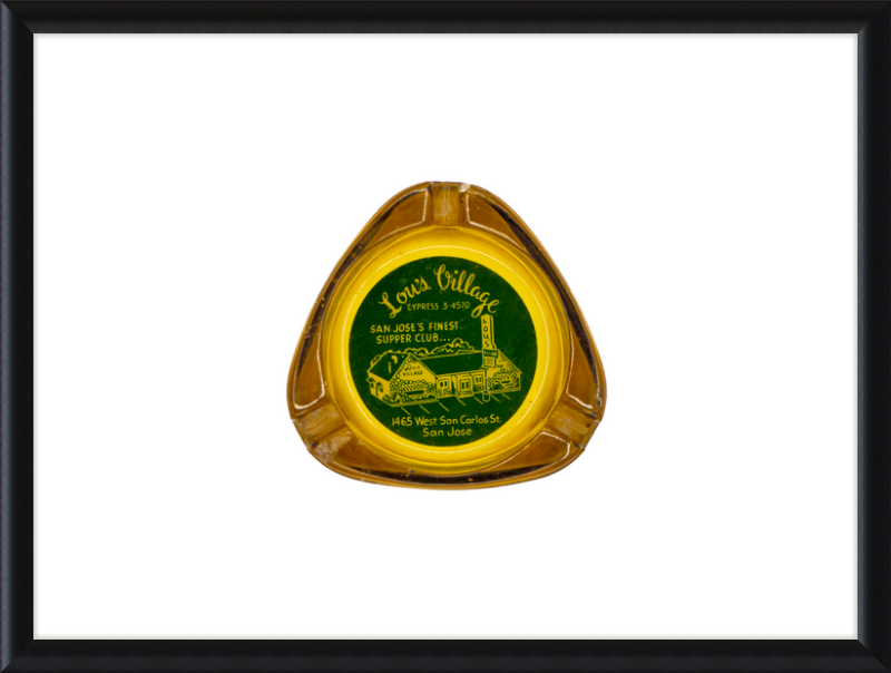 Lou's Village Ashtray Wall Art