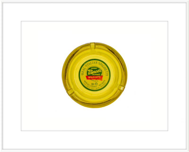 Vince's California Spaghetti Ashtray Wall Art