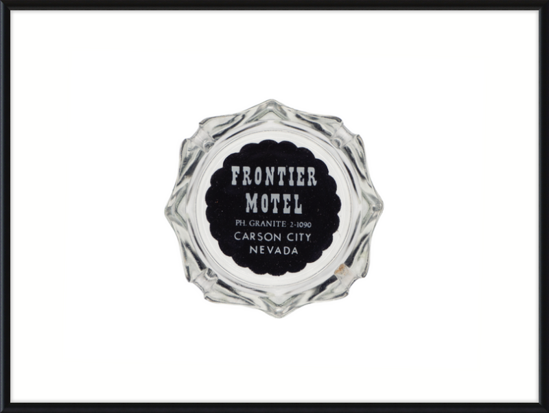 Frontier Motel Ashtray Wall Art