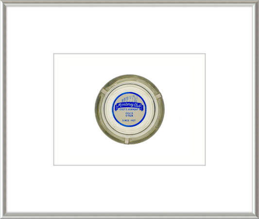 Monterey Club Ashtray Wall Art