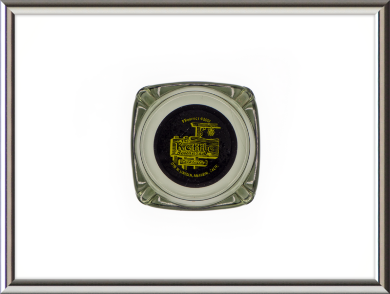 The Kettle Restaurant Ashtray Wall Art