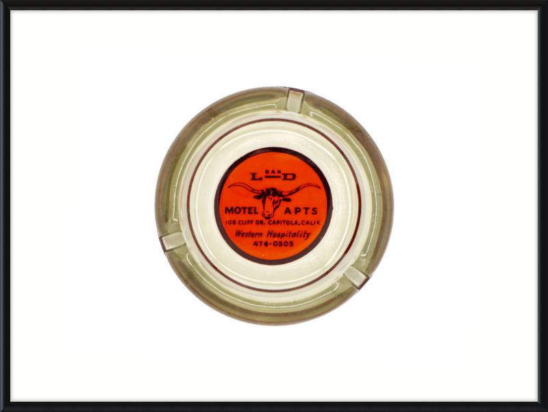 L Bar D Motel Apts Ashtray Wall Art