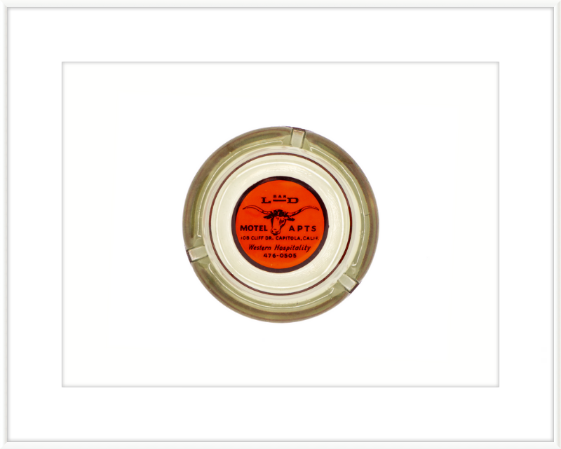 L Bar D Motel Apts Ashtray Wall Art