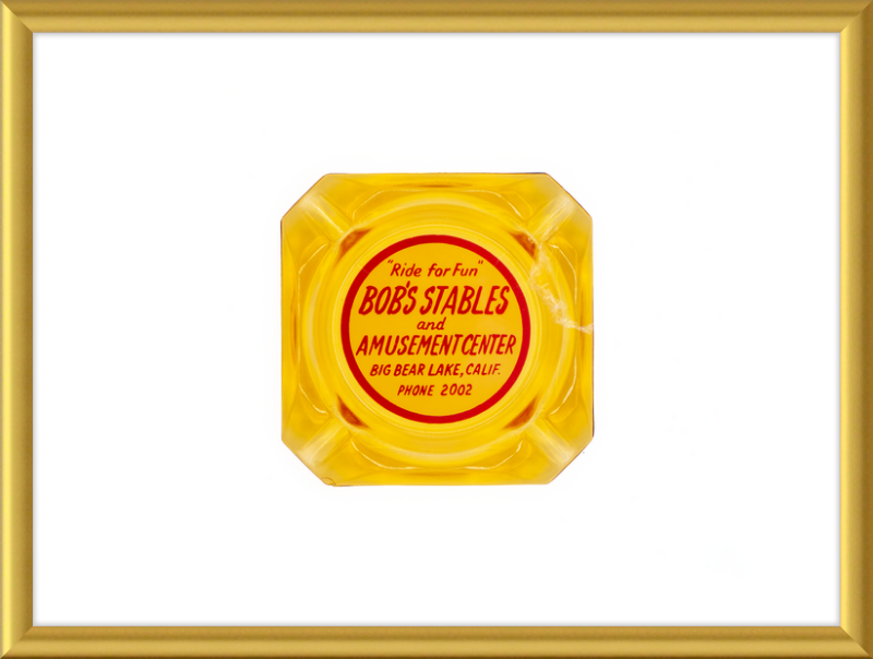 Bob's Stables and Amusement Center Ashtray Wall Art