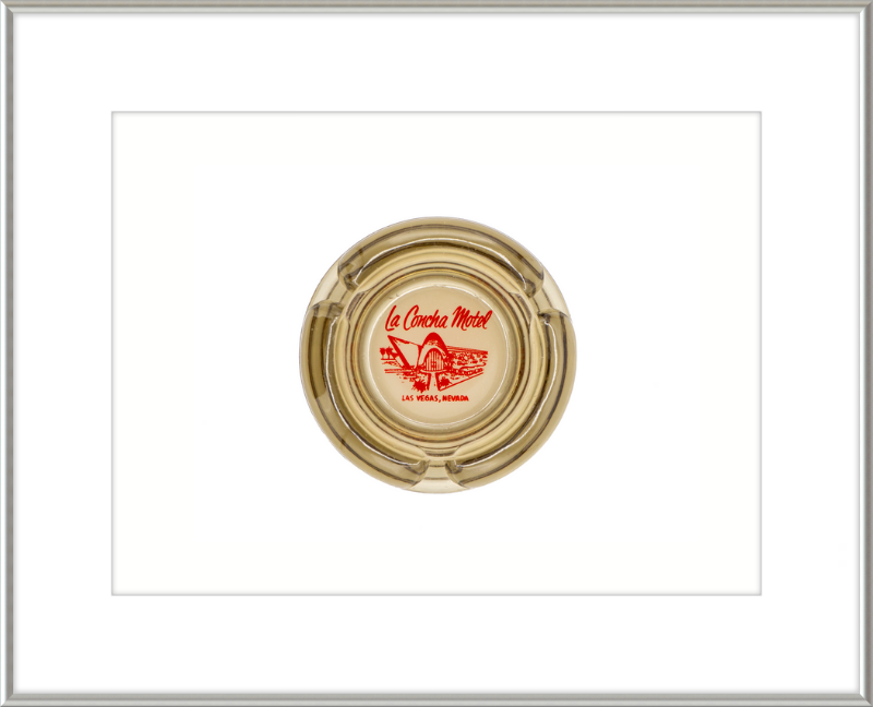 La Concha Motel Ashtray Wall Art
