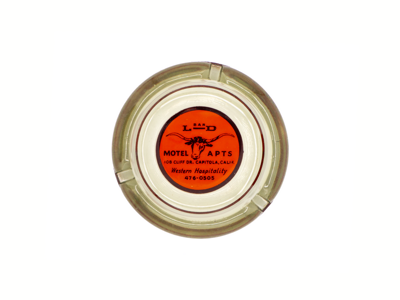 L Bar D Motel Apts Ashtray Wall Art