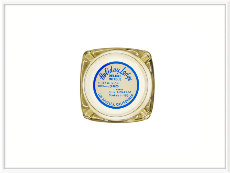 Holiday Lodge Deluxe Motels Ashtray Wall Art