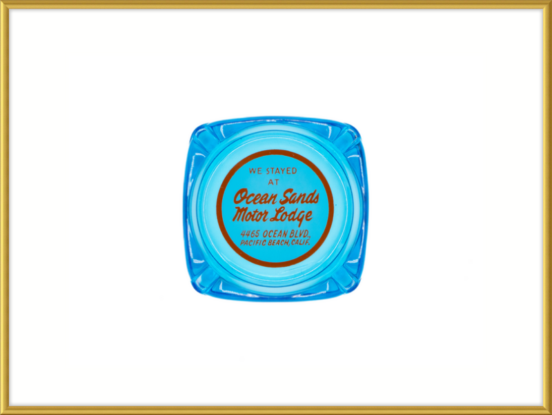 Ocean Sands Motor Lodge Ashtray Wall Art
