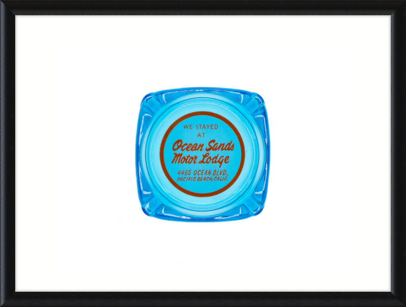 Ocean Sands Motor Lodge Ashtray Wall Art
