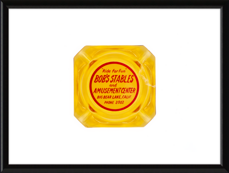 Bob's Stables and Amusement Center Ashtray Wall Art